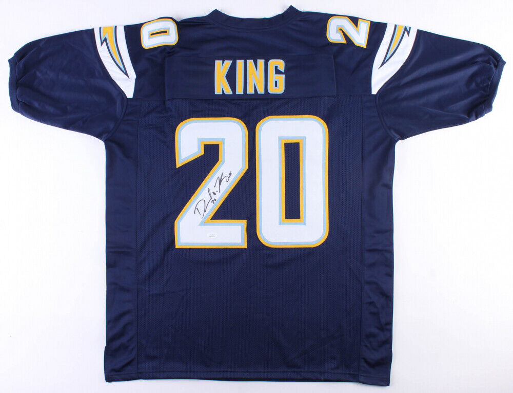 Desmond King Signed Los Angeles Chargers Jersey (JSA COA) 2018 Pro Bowl Corner