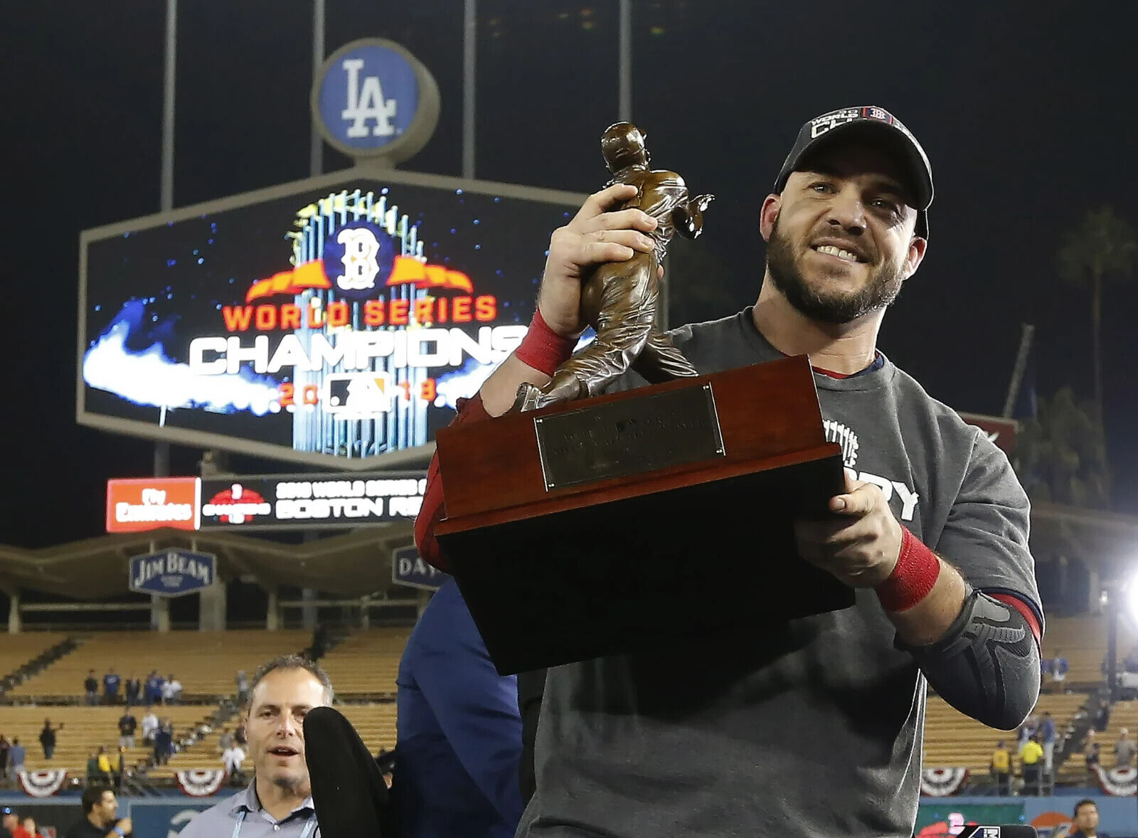 Brock Holt Signed Boston Red Sox Jersey "2018 WS Champs" & "Brockstar" (PSA COA)
