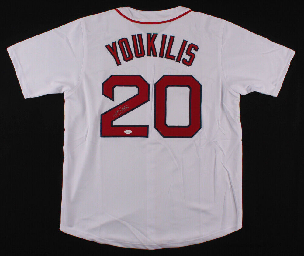 Kevin Youkilis Signed Red Sox Jersey (JSA COA) Boston 1B & 3B (2004β2012)