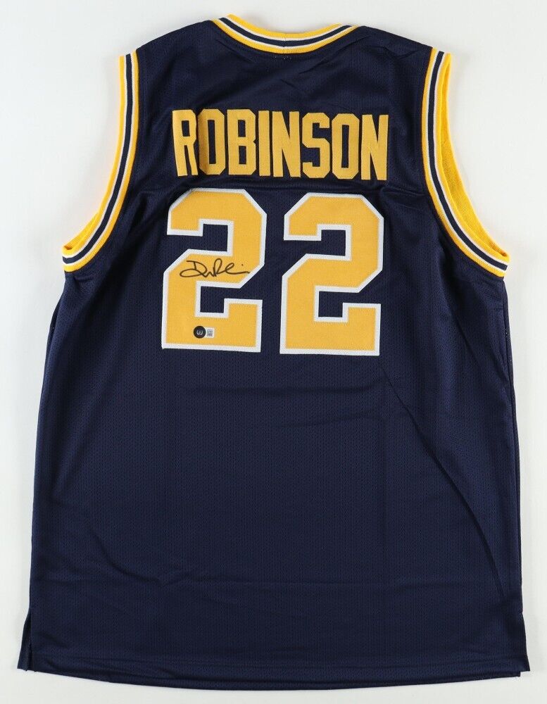 Duncan Robinson Signed Michigan Wolverines Jersey (JSA COA) Miami Heat Forward