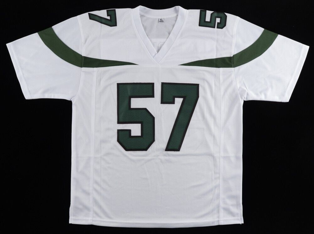 C.J. Mosley Signed New York Jets Jersey (JSA COA) 2014 1st Rd Draft Pick L.B.
