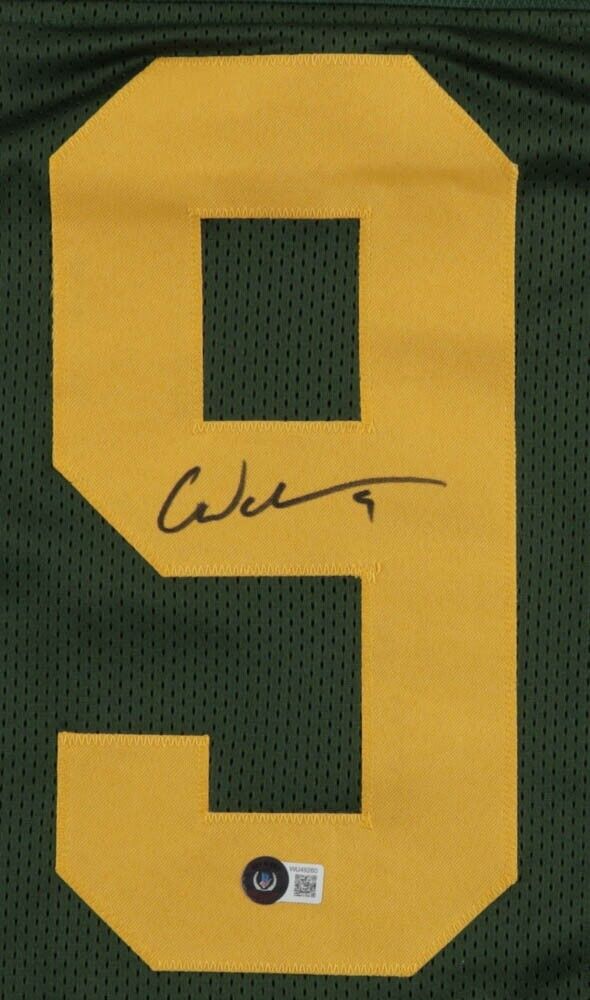 Christian Watson Signed Green Bay Packers Color Rush Jersey (Beckett) Receiver