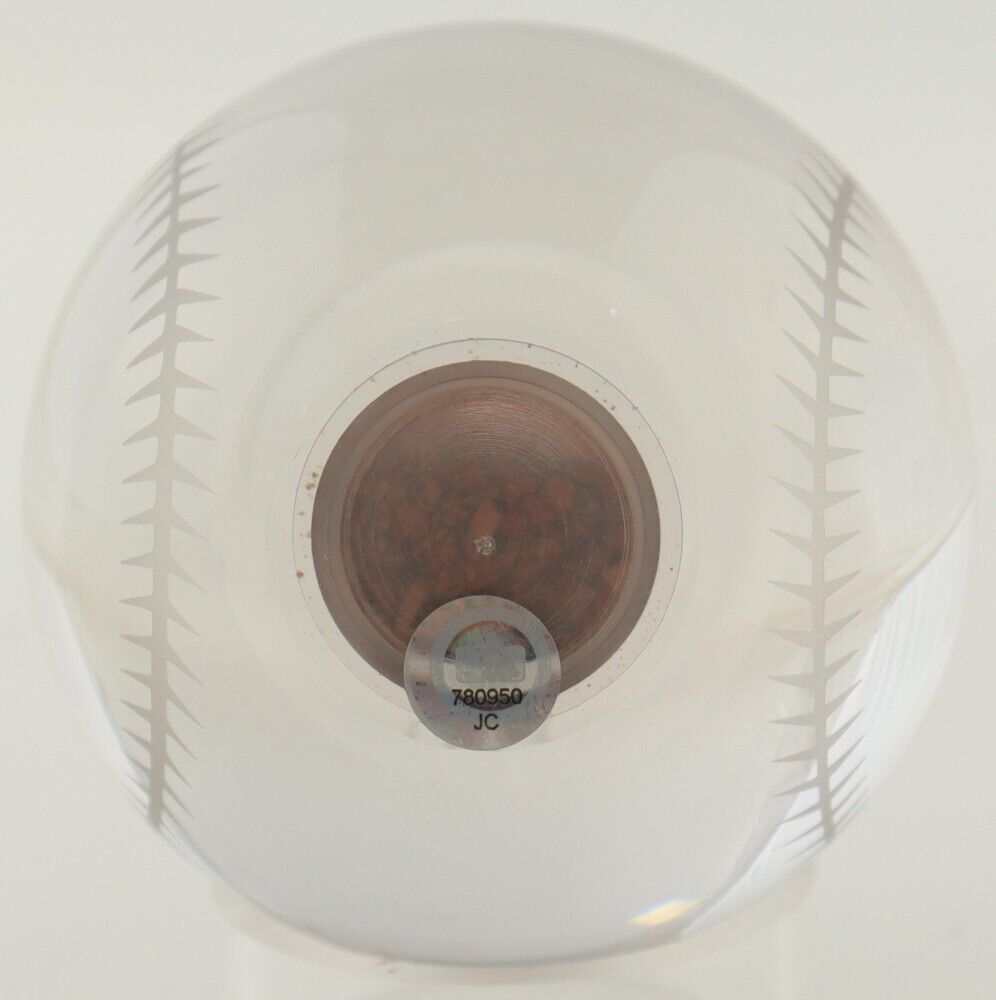 MLB Red Sox 2018 ALCS Champs Crystal Ball with Game-used Dirt Display (Fanatics)