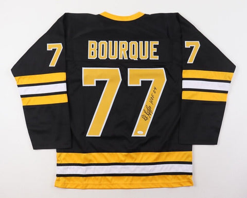 Ray Bourque Signed Boston Bruins Jersey Inscribed "HOF 04" (JSA COA) 19xAll Star