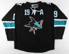 Joe Thornton Signed San Jose Sharks Reebok NHL Style Jersey (Beckett COA)