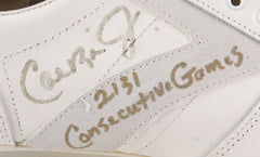 Cal Ripken Jr Signed Brooks Baseball Cleat Inscribed "2131 Consecutive Games"PSA