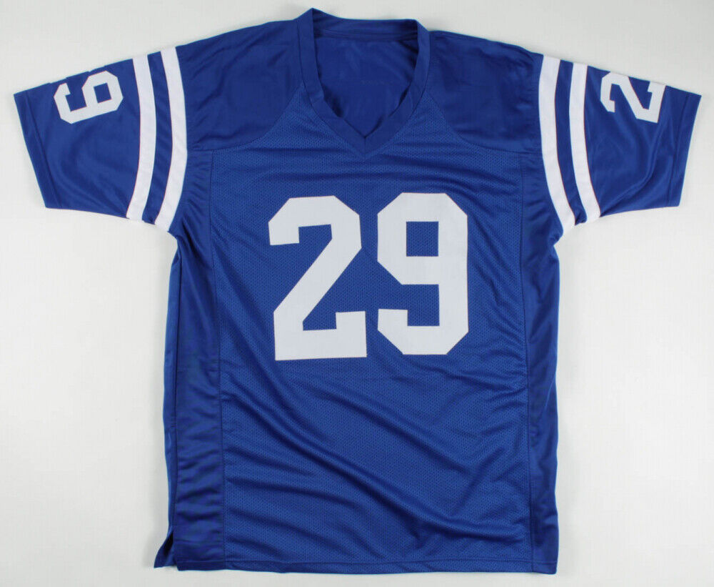 Eric Dickerson Signed Indianapolis Colts Jersey Inscribed "HOF 99"(Beckett COA)