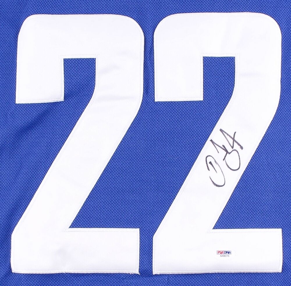 Daniel Sedin Signed Vancouver Canucks Reebok NHL Style Jersey (PSA COA)