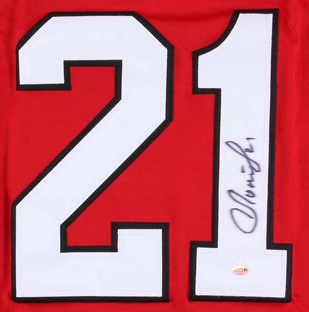 Andrei Loktionov Signed New Jersey Devils Jersey (JAG COA)