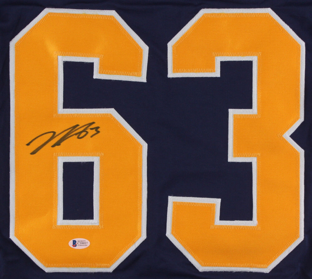 Tyler Ennis Signed Buffalo Sabres Jersey (Beckett COA) NHL Career 2009–present