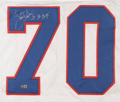Leonard Marshall Signed New York Giants Jersey Inscribed "2xSB Champs" (Steiner)