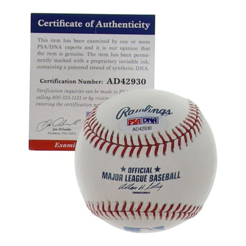 Willie McCovey Signed ML Baseball (PSA COA) Giants, Padres, A's HOF 1986 500 HRs