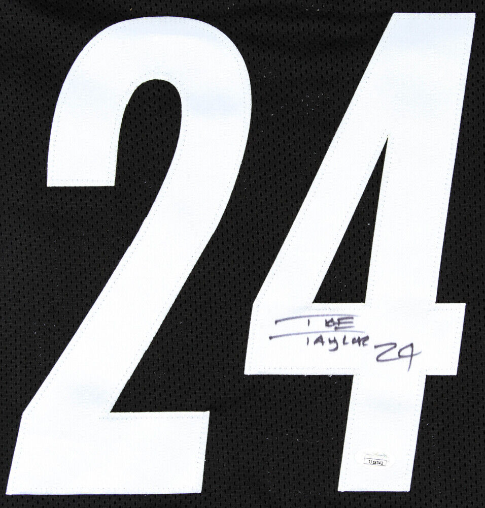 Ike Taylor Signed Pittsburgh Steelers Jersey (JSA COA) 2xSuper Bowl Champ / D.B