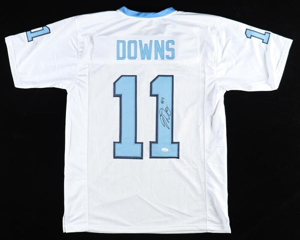 Josh Downs Signed North Carolina Tar Heels Jersey (JSA) Indianapolis C –