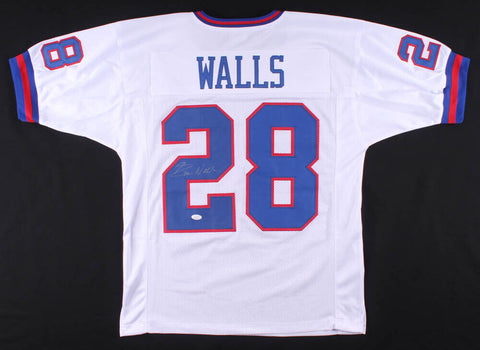 Everson Walls Signed New York Giants Jersey (JSA COA) Super Bowl Champion (XXV)
