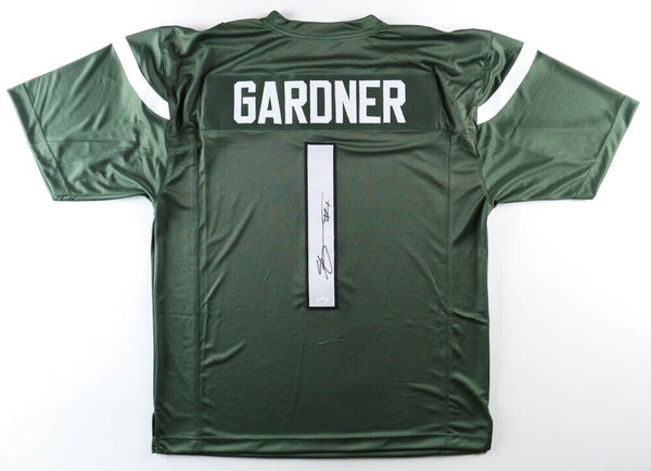 Sauce Gardner Signed Framed Jersey JSA Autographed New York Jets