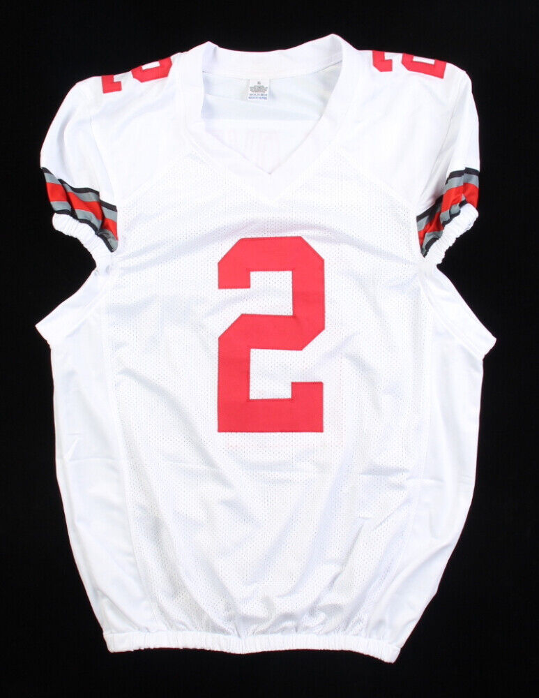 Chris Olave Signed Ohio State Buckeyes Jersey (JSA COA) New Orleans Saints W.R.