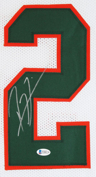 Ray Lewis Miami Hurricanes autographed jersey COA