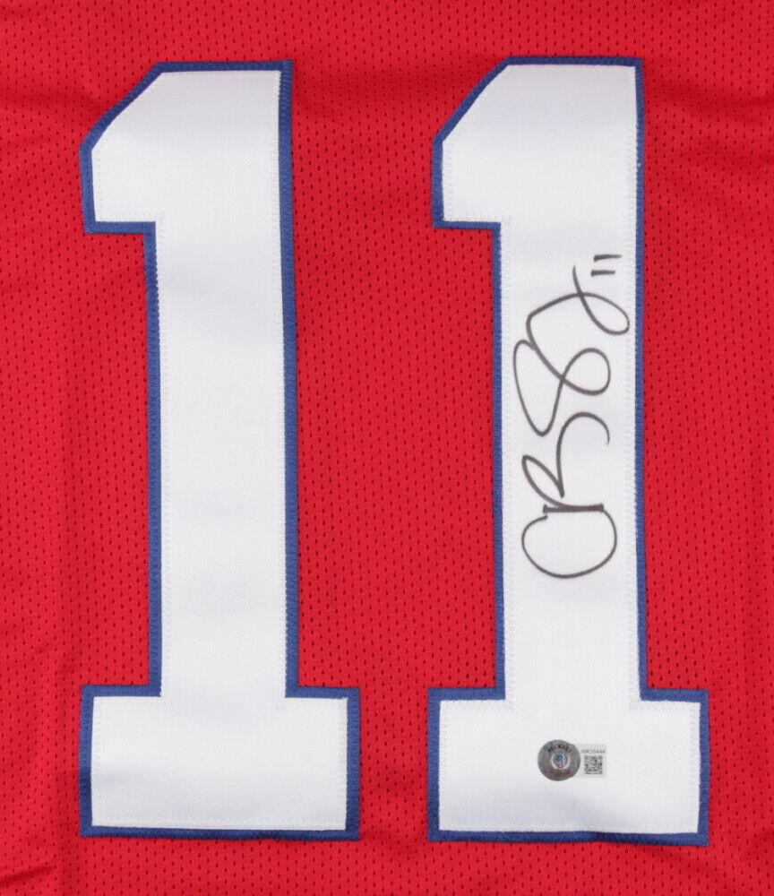 Cole Beasley Signed Buffalo Bills Jersey (Beckett Holo) 2nd Team All Pro WR 2020