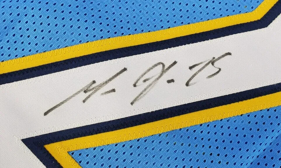 Melvin Gordon Signed San Diego Chargers Jersey (JSA COA) 2xPro Bowl Running Back