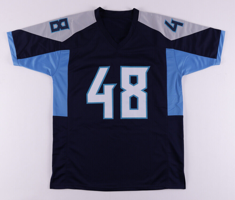 Bud Dupree Signed Tennessee Titans Jersey (Beckett Holo) 1st Round Pck 2015 L,B