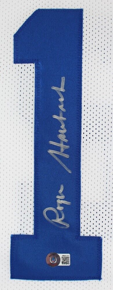 Roger Staubach Signed Dallas Cowboys Jersey (Beckett) 2xSuper Bowl Champion QB