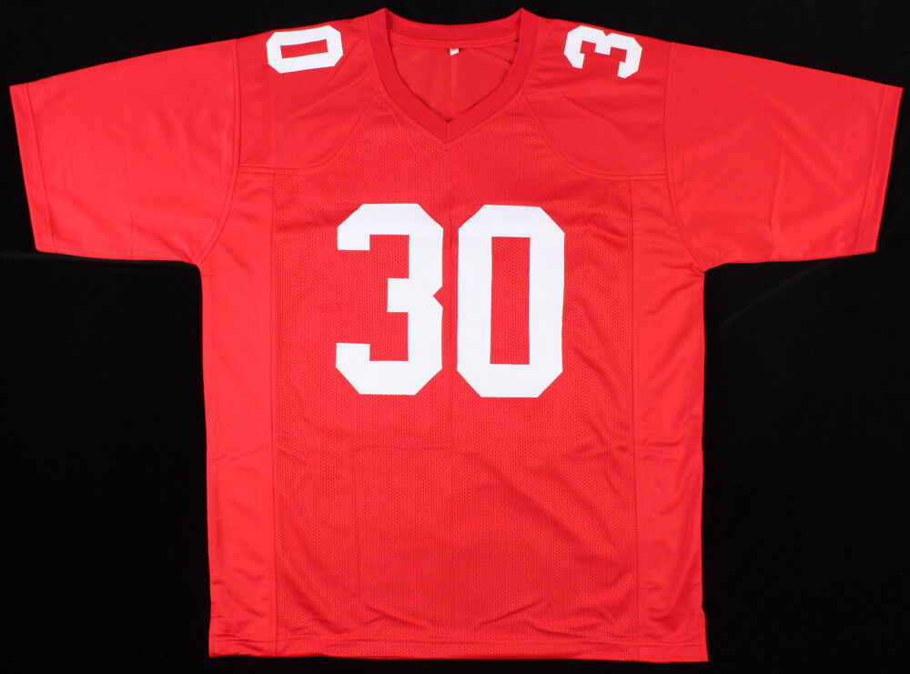 Stump Mitchell Signed Cardinals Jersey Inscribed "St. Louis Cardinals 81-89" COA