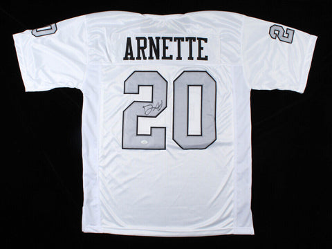 Damon Arnette Signed Vegas Raiders Jersey (JSA COA) 2020 1st Rd Pk  Ohio State