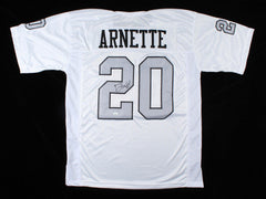 Damon Arnette Signed Vegas Raiders Jersey (JSA COA) 2020 1st Rd Pk  Ohio State