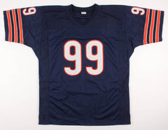 Dan Hampton Signed Chicago Bears Jersey Inscribed "HOF 2002" & "Danimal" JSA COA