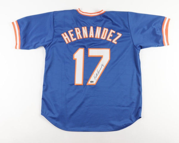 Keith Hernandez Signed New York Mets Jersey (Steiner) 1986 World Serie –