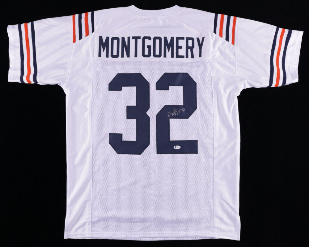 David Montgomery Signed Chicago Bears Jersey (Beckett COA) Iowa State R.B.
