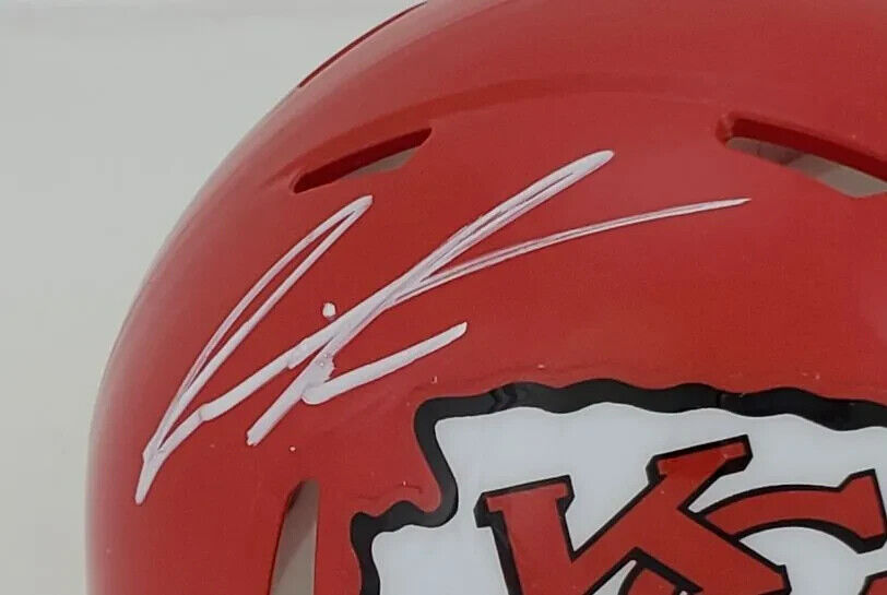 Felix Anudike-Uzomah Signed Kansas City Chiefs Speed Mini Helmet (Beckett) D.E.