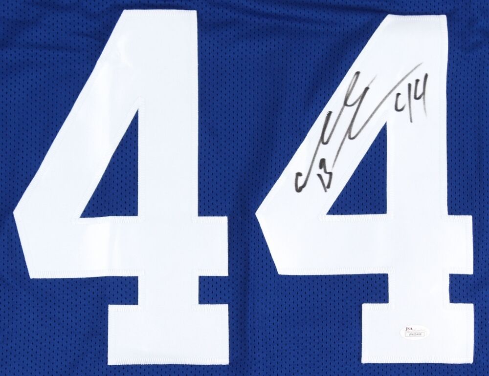 Ahmad Bradshaw Signed Colts Jersey (JSA) Indianapolis Running Back 2013−2015