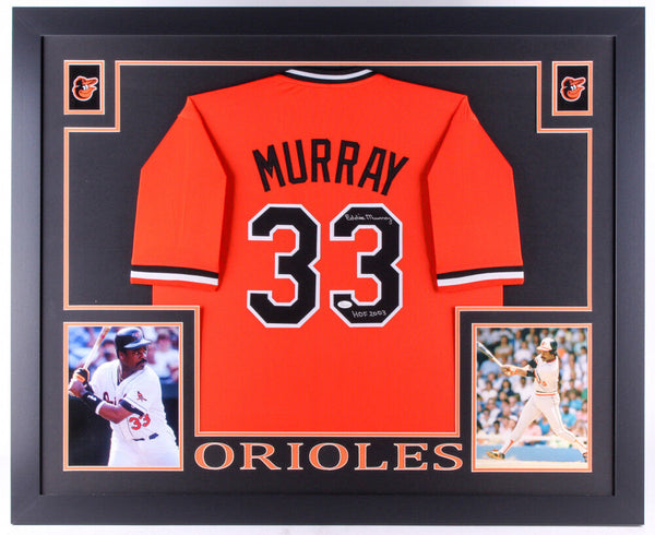 Eddie Murray Cleveland Indians Signed Authentic Jersey JSA