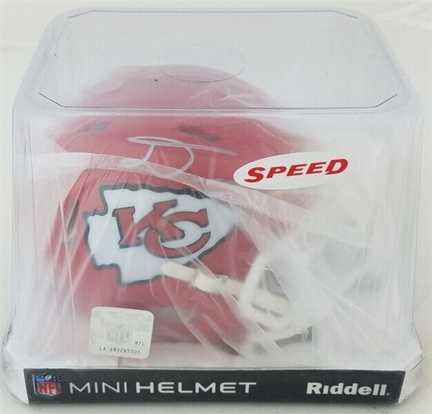 Damien Williams Signed Kansas City Chiefs Speed Mini Helmet (JSA Witness COA)
