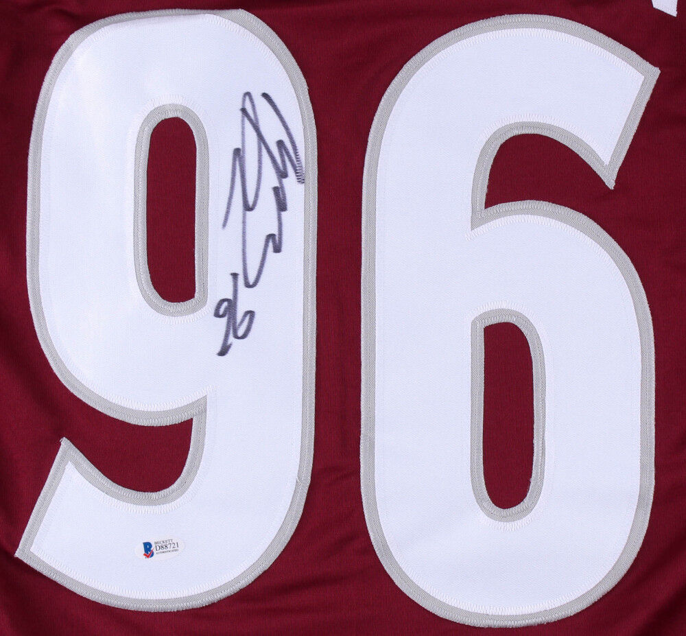 Mikko Rantanen Signed Avalanche Jersey (Beckett COA) 10th Overall Pick 2015