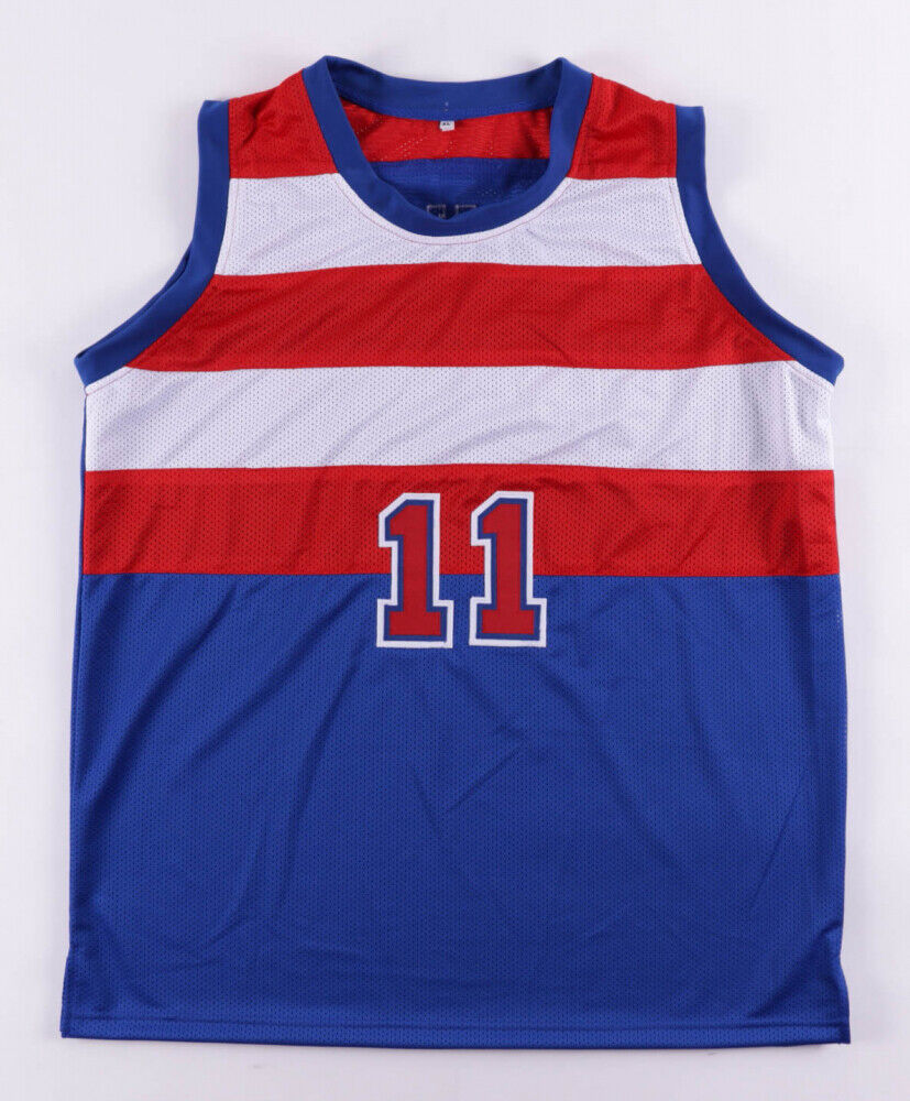 Elvin Hayes Signed Washington Bullets Jersey (JSA Hologram) Hall of Fame 1990