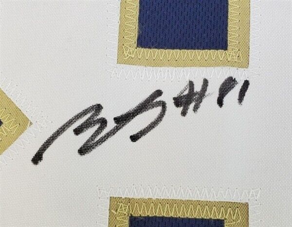 Miles Boykin Signed Notre Dame Fighting Irish Jersey (JSA COA) Steelers WR