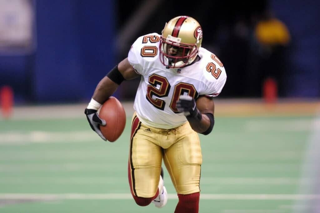 Garrison Hearst Signed San Francisco 49ers White Jersey (PSA COA) 2xPro Bowl R.B