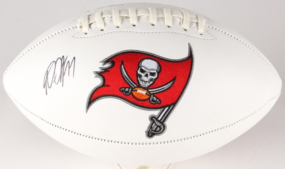 DeSean Jackson Signed Tampa Bay Buccaneers Logo Football (JSA COA)