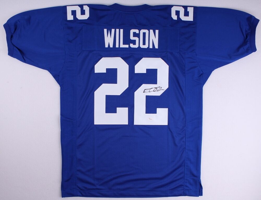 David Wilson Signed Giants Jersey (JSA COA)