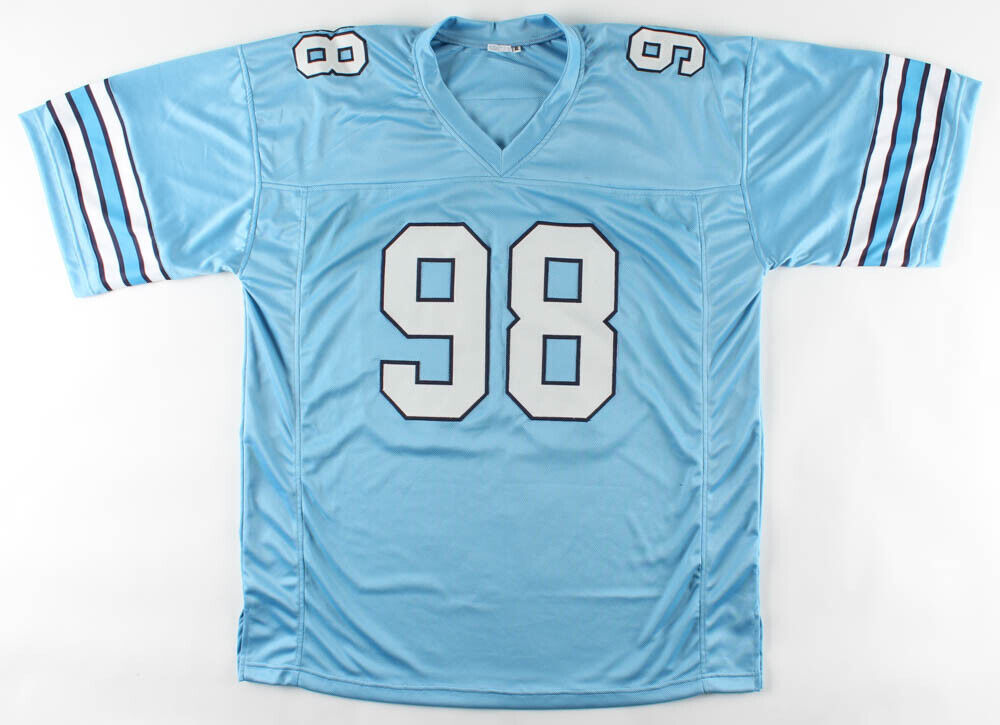 Lawrence Taylor Signed North Carolina Tar Heels Jersey (JSA COA) N Y Giants LB