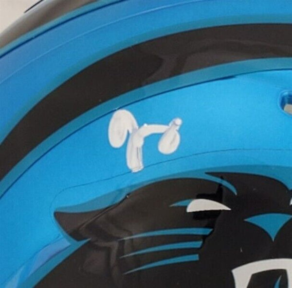 Jonathan Mingo Signed Carolina Panthers Alternate Speed Mini