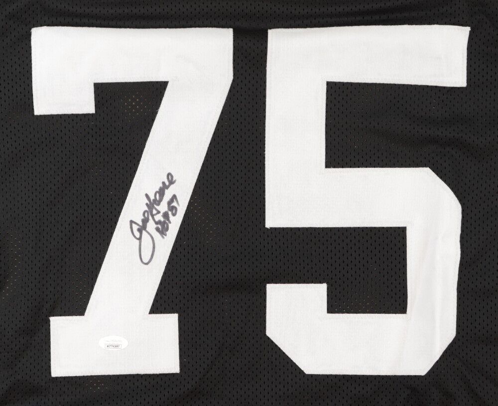 Mean Joe Greene Signed Pittsburgh Steelers Jersey (JSA) 4xSuper Bowl Champion