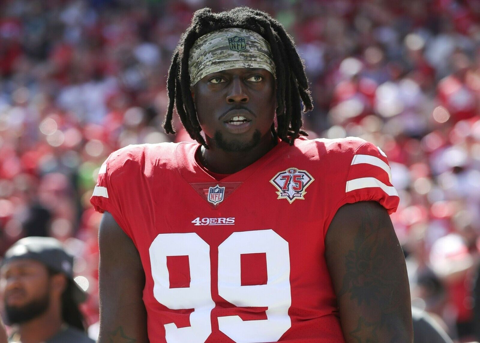 Javon Kinlaw Signed San Francisco 49ers Jersey (Beckett COA) 2020 1st Rd Pk / DT