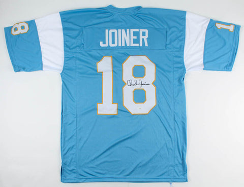 Charlie Joiner Signed San Diego Chargers Jersey (JSA COA) 3xPro Bowl Receiver