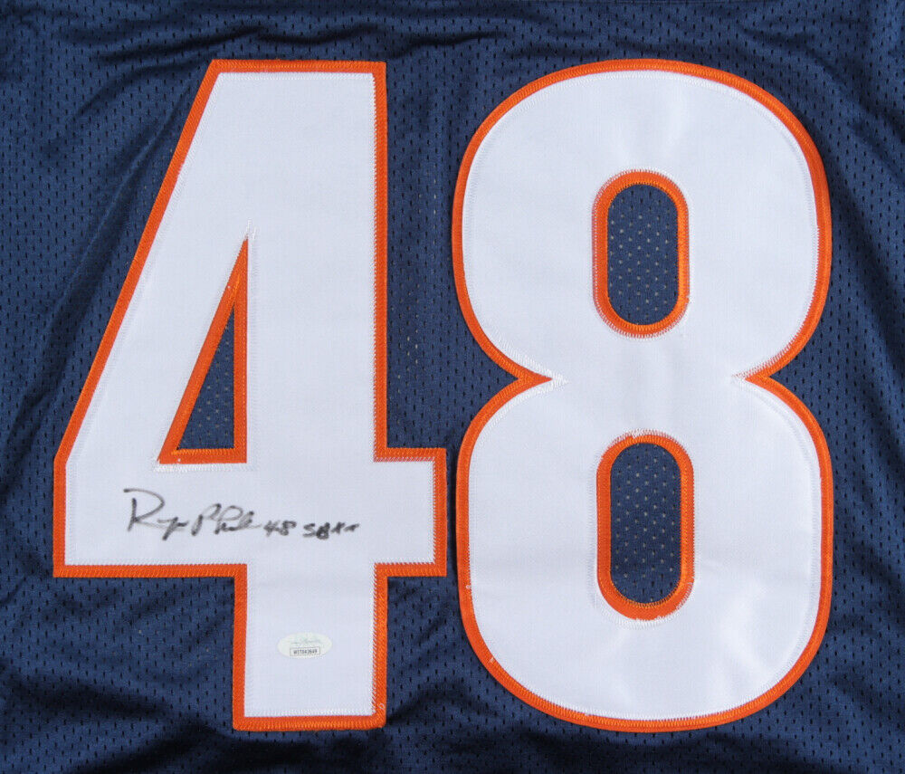 Reggie Phillips Signed Chicago Jersey Inscribed "SB XX"(JSA COA) 1985 Bears