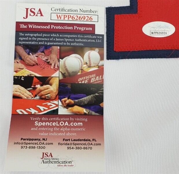 Gary Sheffield Signed Atlanta Braves Home Jersey (JSA COA) 500 Home Run Club