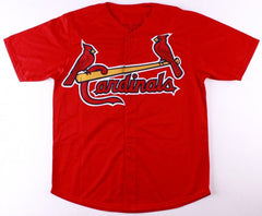 Orlando Cepeda Signed St. Louis Cardinals Red Jersey (JSA COA) 1967 NL MVP / HOF